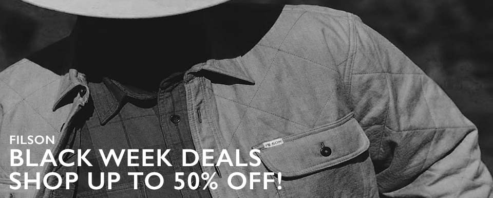 Filson Black Week Deals