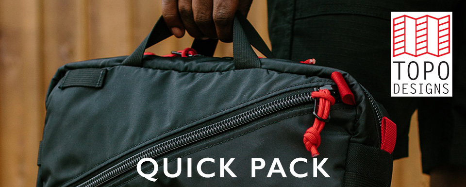 Topo Designs Quick Pack