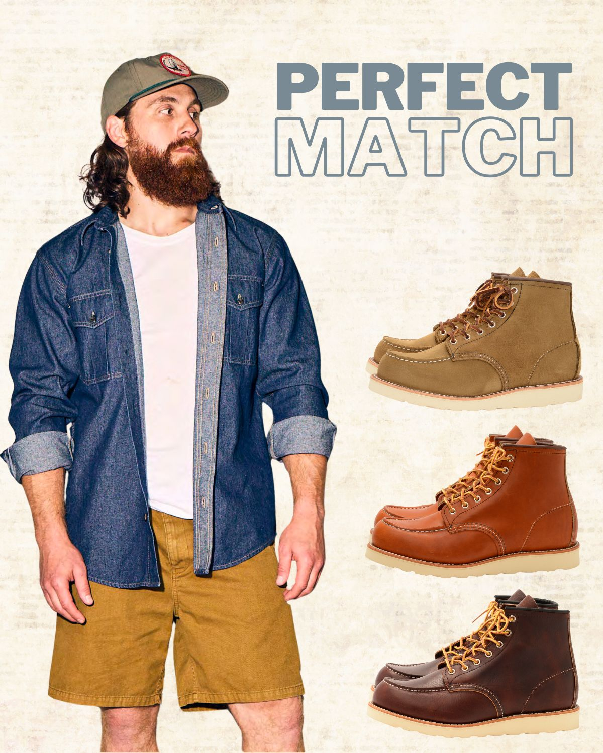 Perfect Match Filson Red Wing