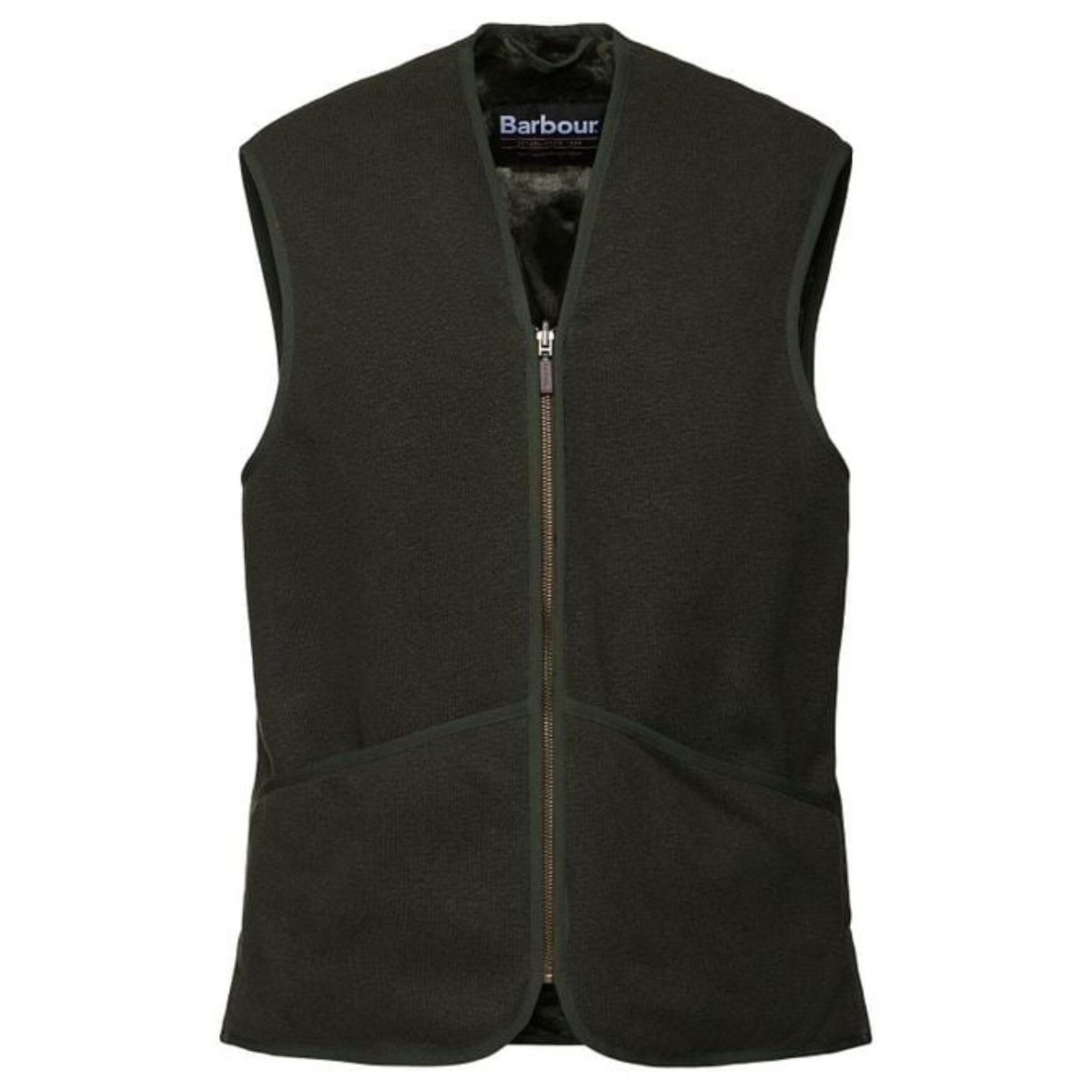 バブアーボアベスト Barbour×US/Zip-Up Pile Boa Vest(バブアー×アス