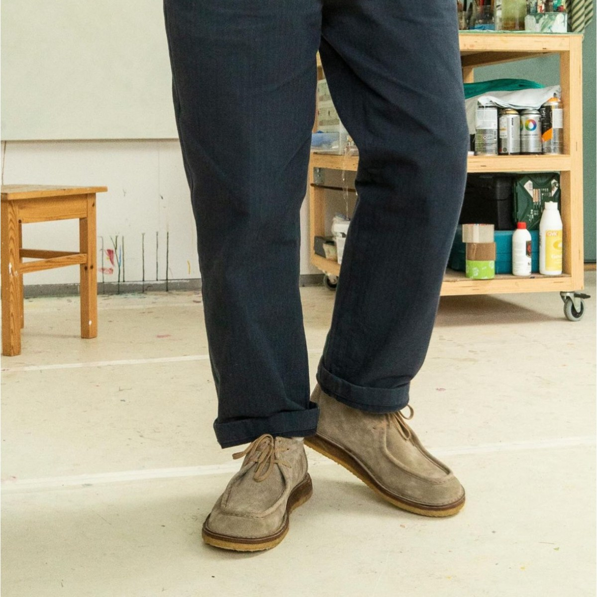 Astorflex Beenflex Stone サイズEU43 Astorflex Beenflex Moccasin Boot Stone, made in Italy