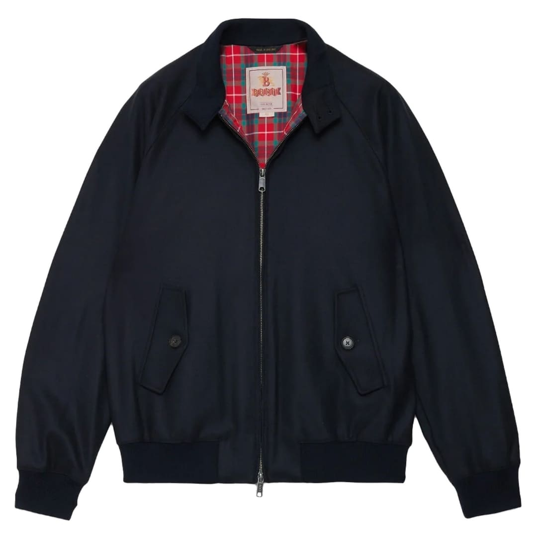 BARACUTA Ｇ-9 WOOL JACKET G9 Blend Wool Pied De Poule Desert | Baracuta