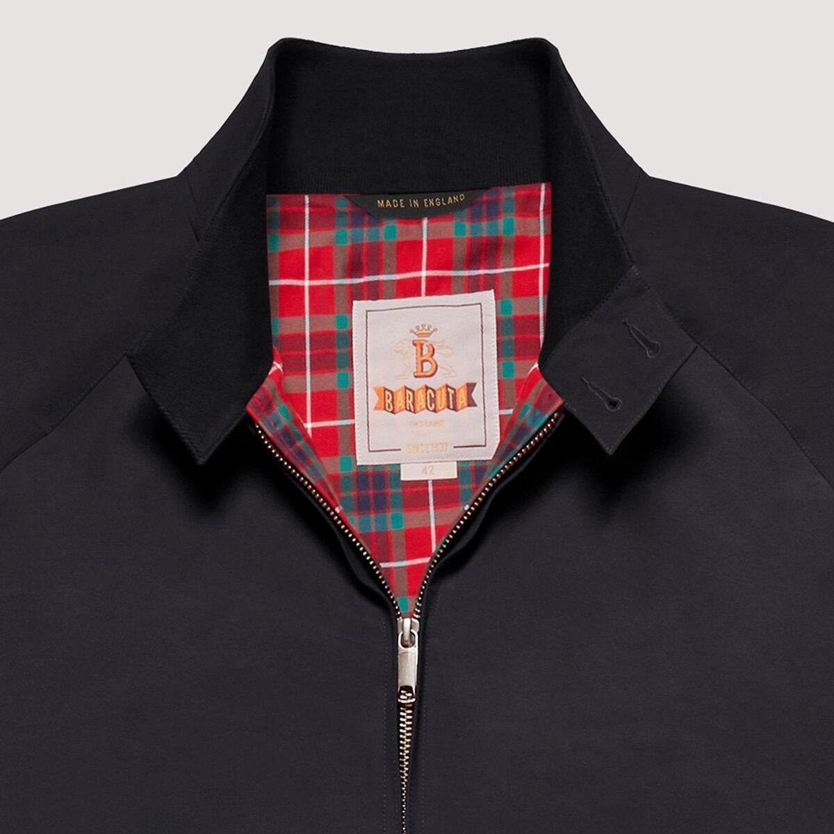 【人気】Made in England BARACUTA G9 Baracuta G9 Original Harrington Jacket Black – Timeless