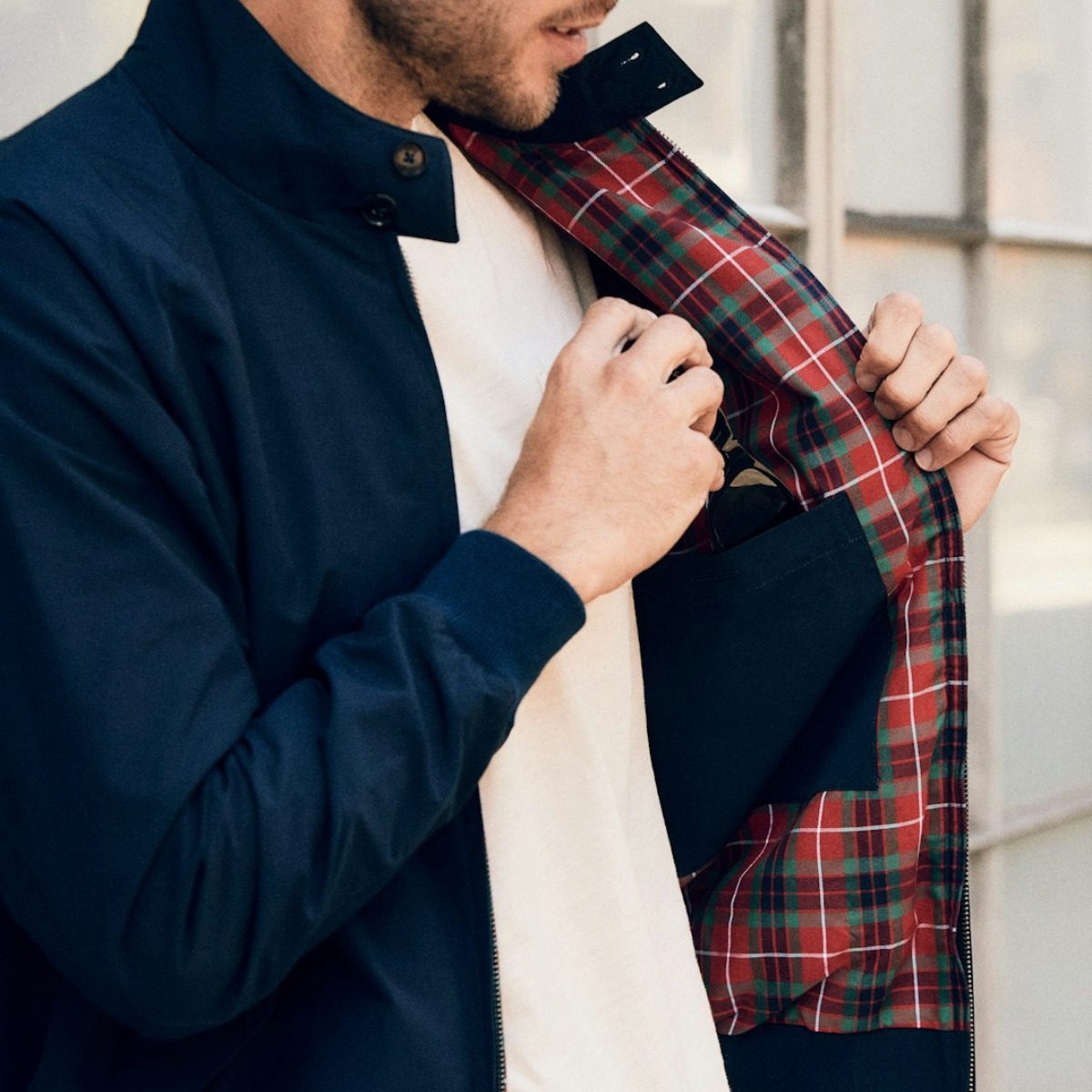 Baracuta G9 Original Harrington Jacket Navy – Timeless