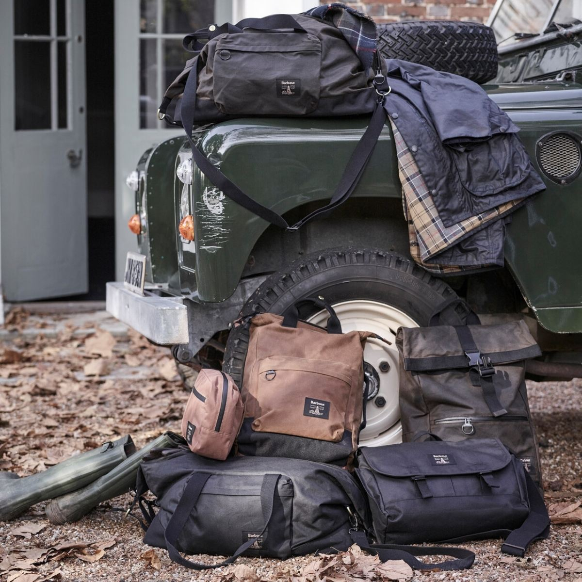 BARBOUR バックパック FIELD WAX OVER TOP BACKPACK Barbour Field Wax Fold Over Top Backpack | Bloomingdale's