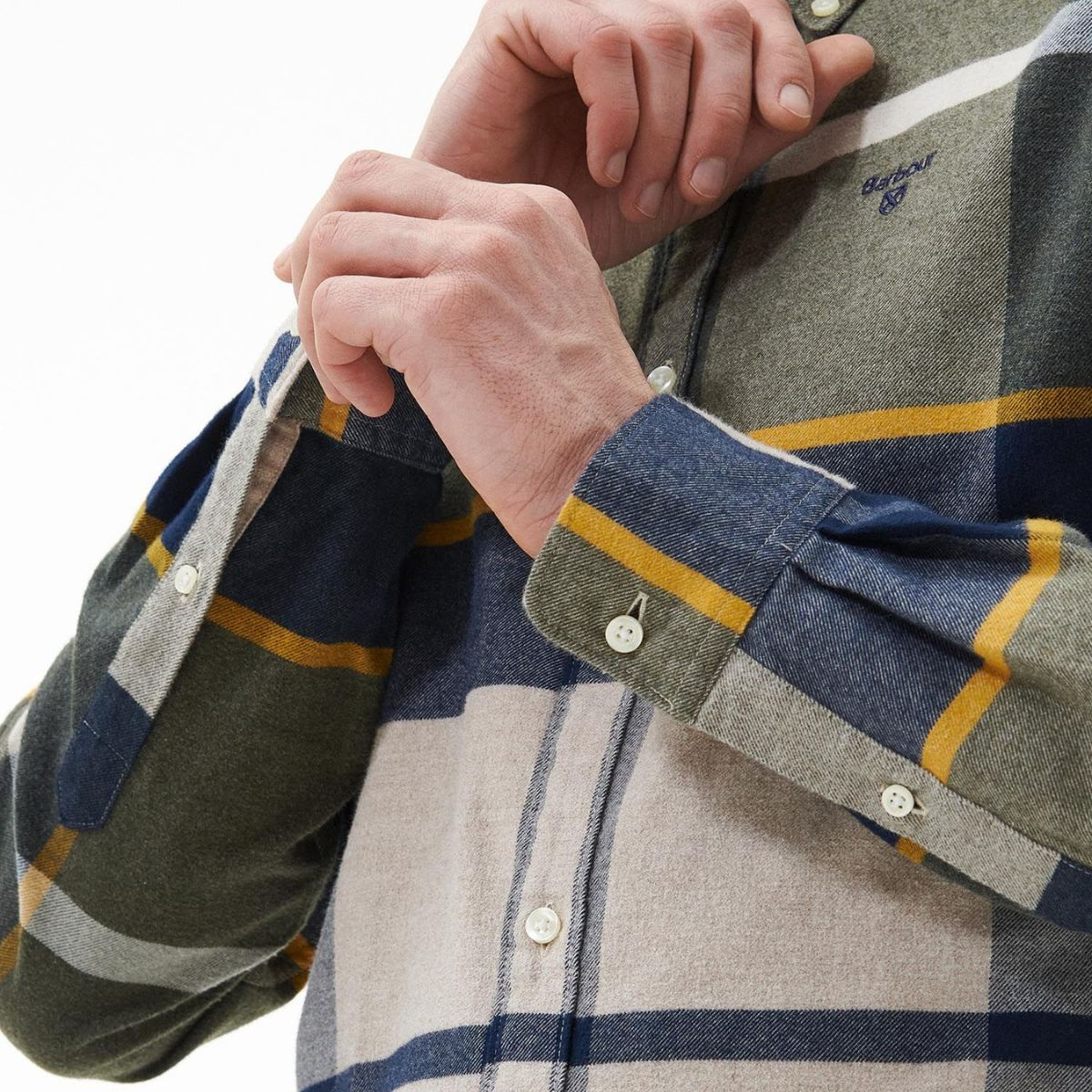 Barbour Iceloch Tailored Shirt Forest Mist, For Every Occasion