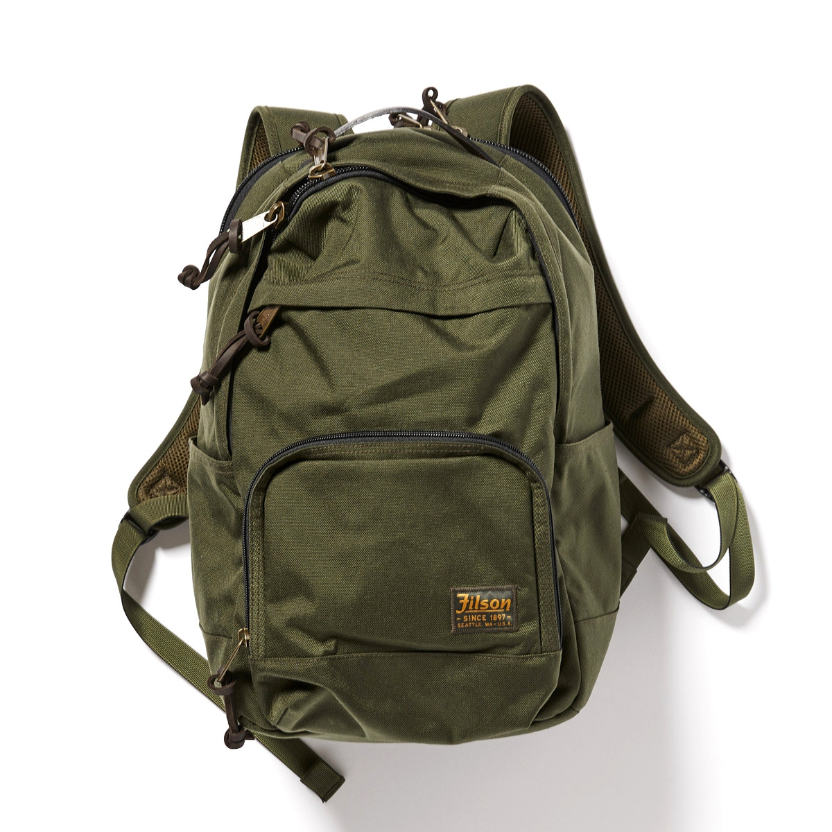 Filson Dryden Backpack Otter Green, tough, lightweight backpack