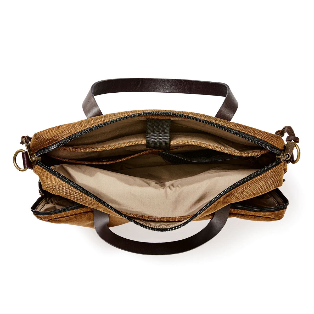 Filson Dryden Briefcase Whiskey, tough, lightweight briefcase