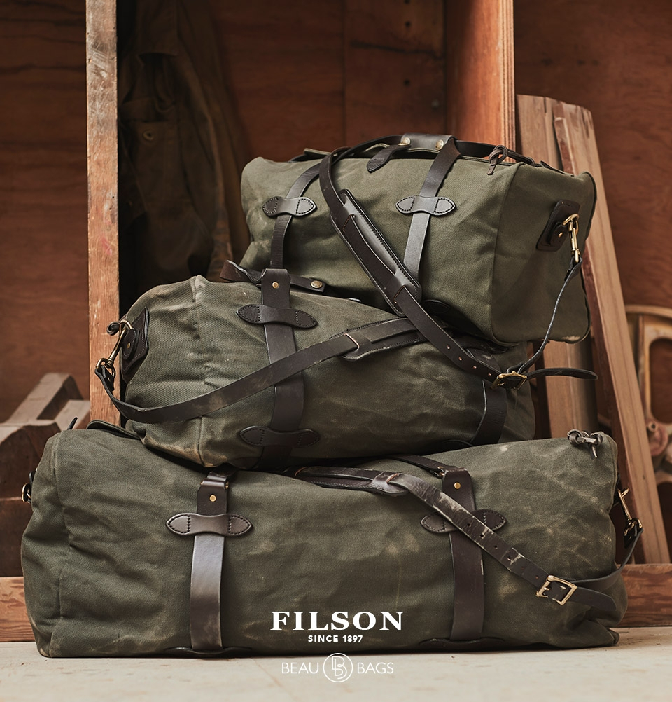filson medium rugged twill duffle bag