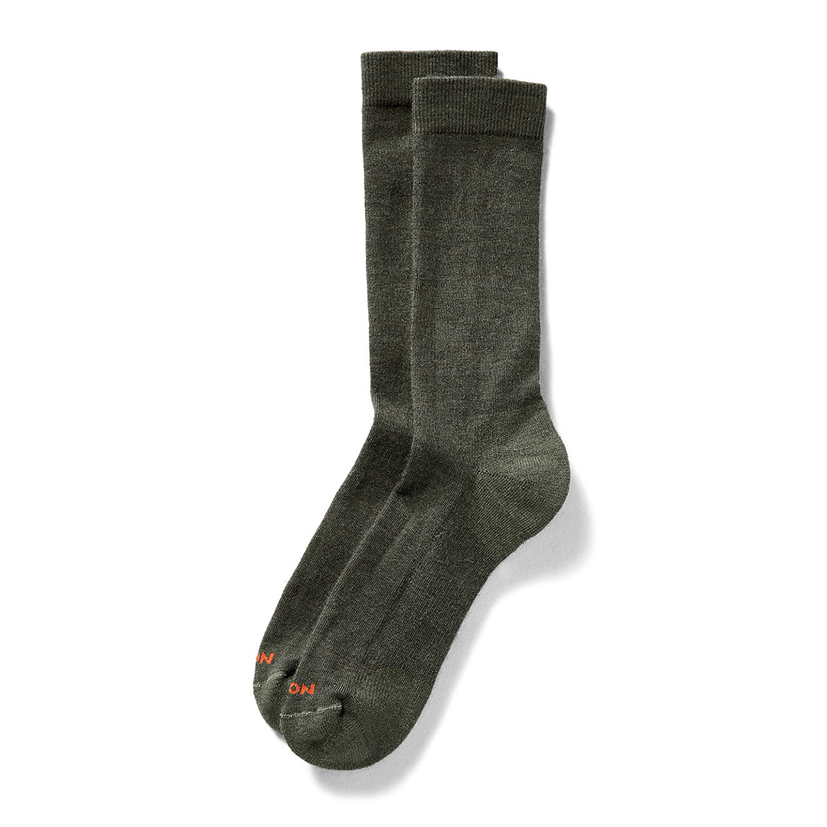 Filson Everyday Crew Sock Green, versatile socks made of a merino wool blend