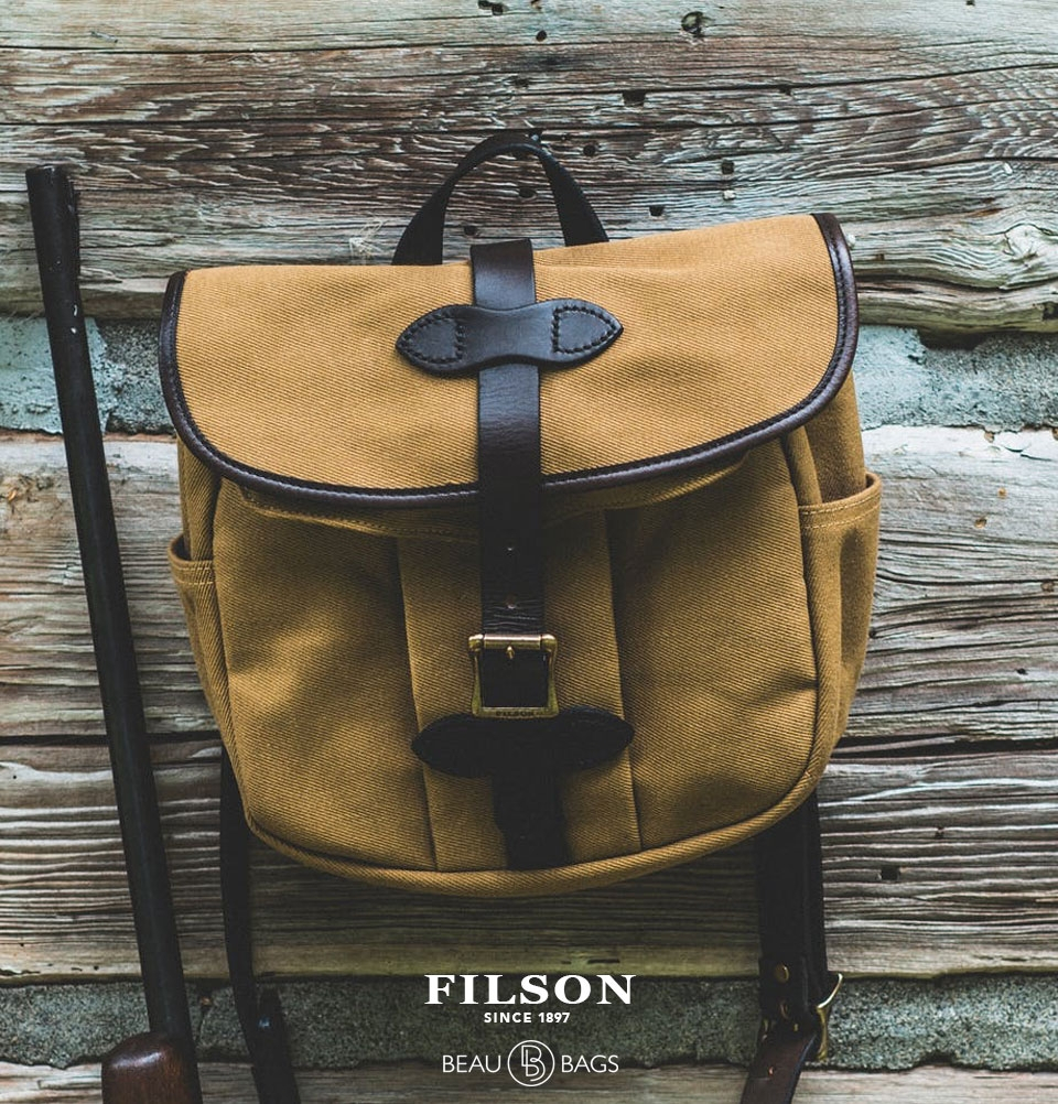 バッグ Filson Small Field Bag Filson Field Bag-Small Black, multi-pocket field bag