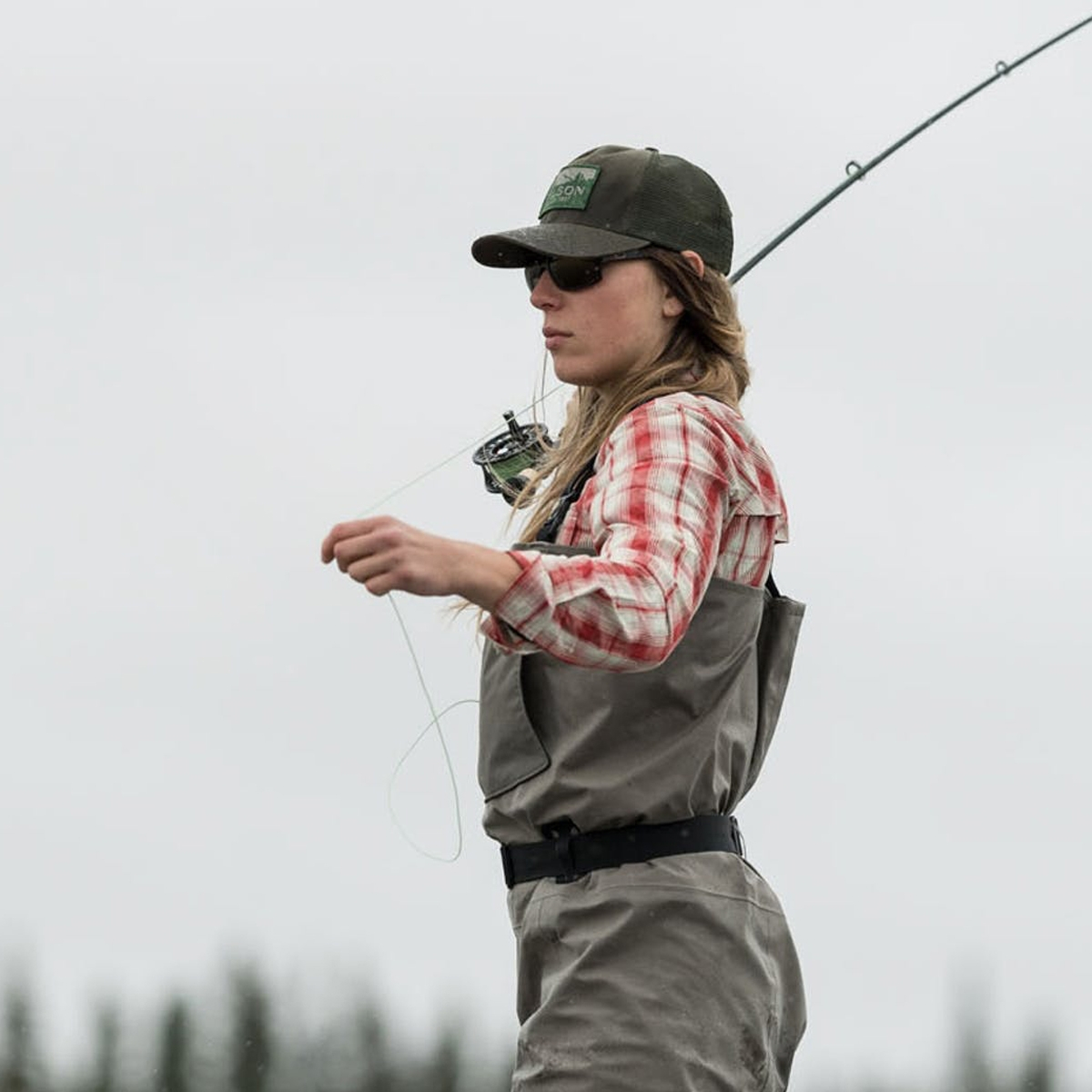 Filson Logger Mesh Cap Otter Green, a durable cap with mesh back for  breathable comfort