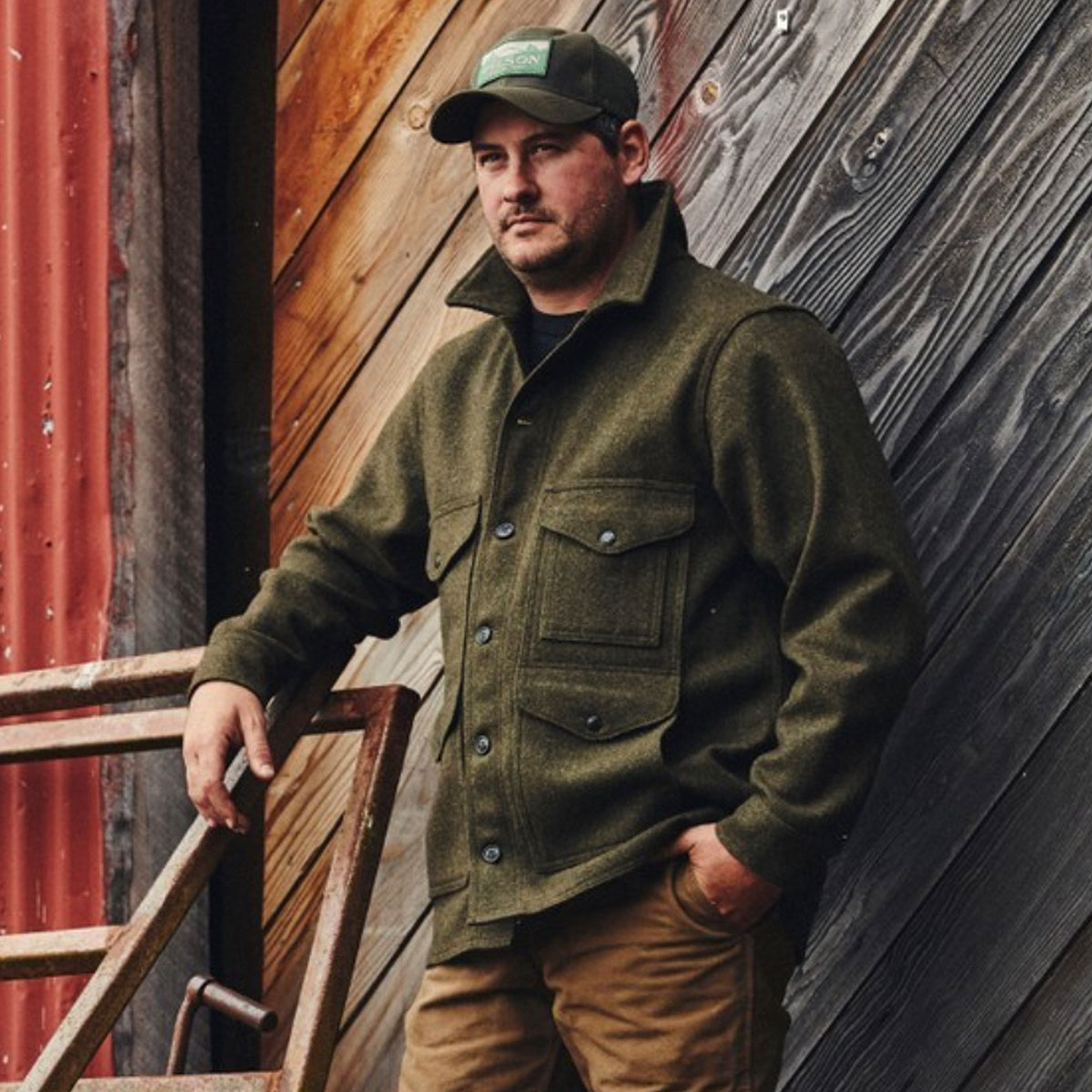 Filson store utility jacket