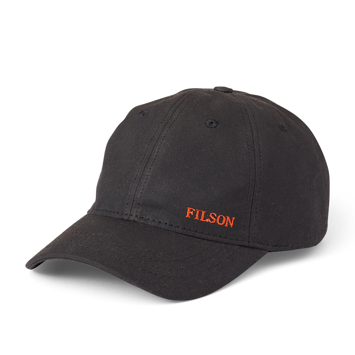 Filson Oil Tin Low-Profile Cap 20172158-Black