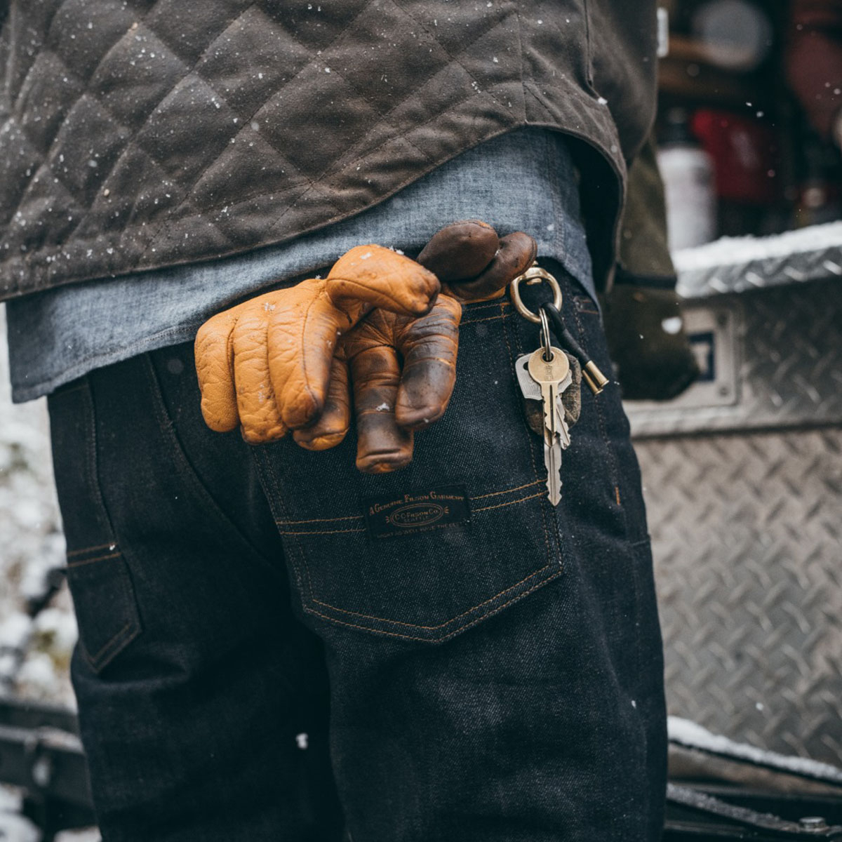 Goatskin gloves discount