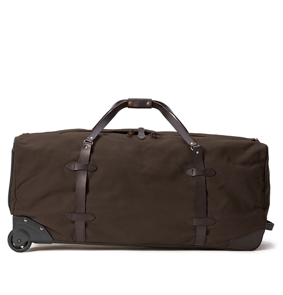 Filson Rolling Duffle Extra Large Brown | Super-capacity duffle bag ...