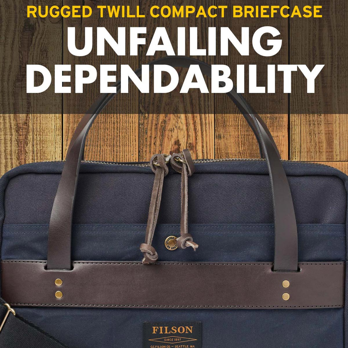 Filson Compact Briefcase Navy, great, slim briefcase