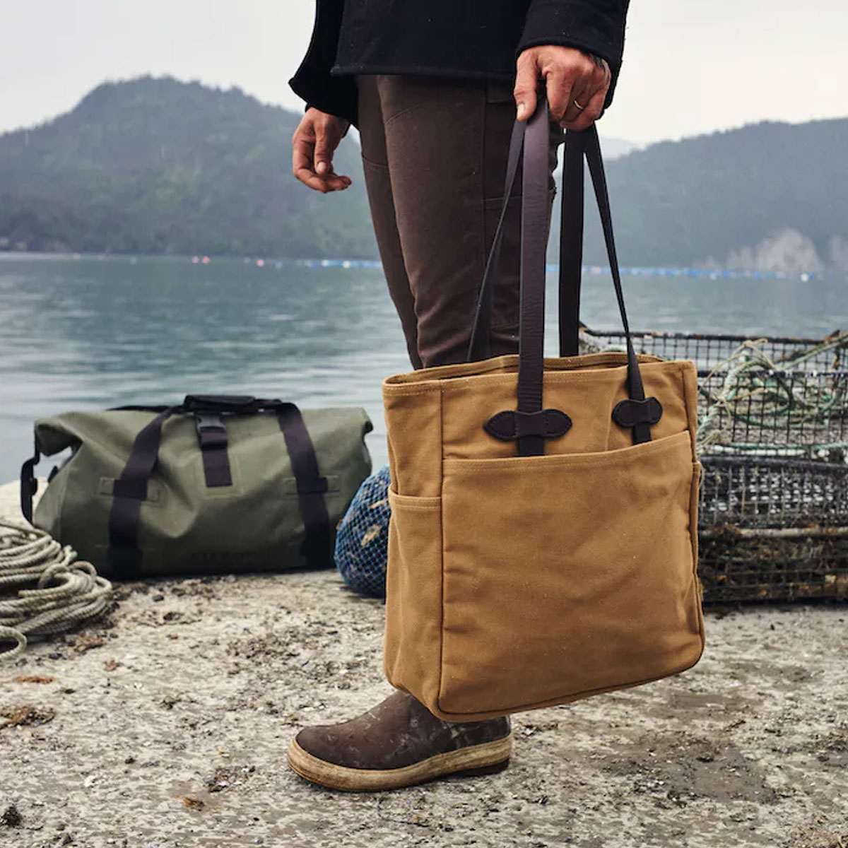 FILSON RUGGED TWILL TOTE BAG-