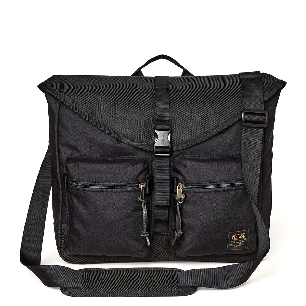 割引購入 Filson Surveyor Messenger Bag Black バッグ