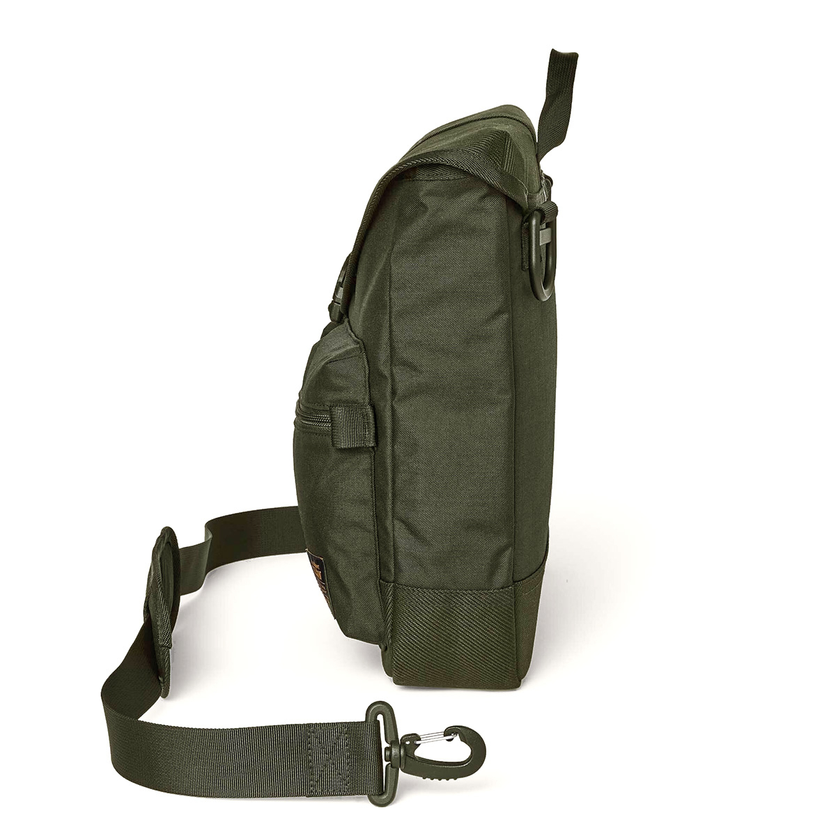 Filson Surveyor Messanger Bag in Dark Tan/Flame