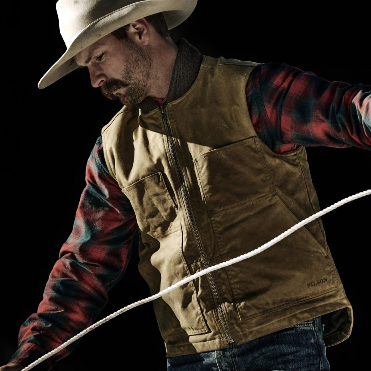 Filson tin 2025 cloth hunting vest