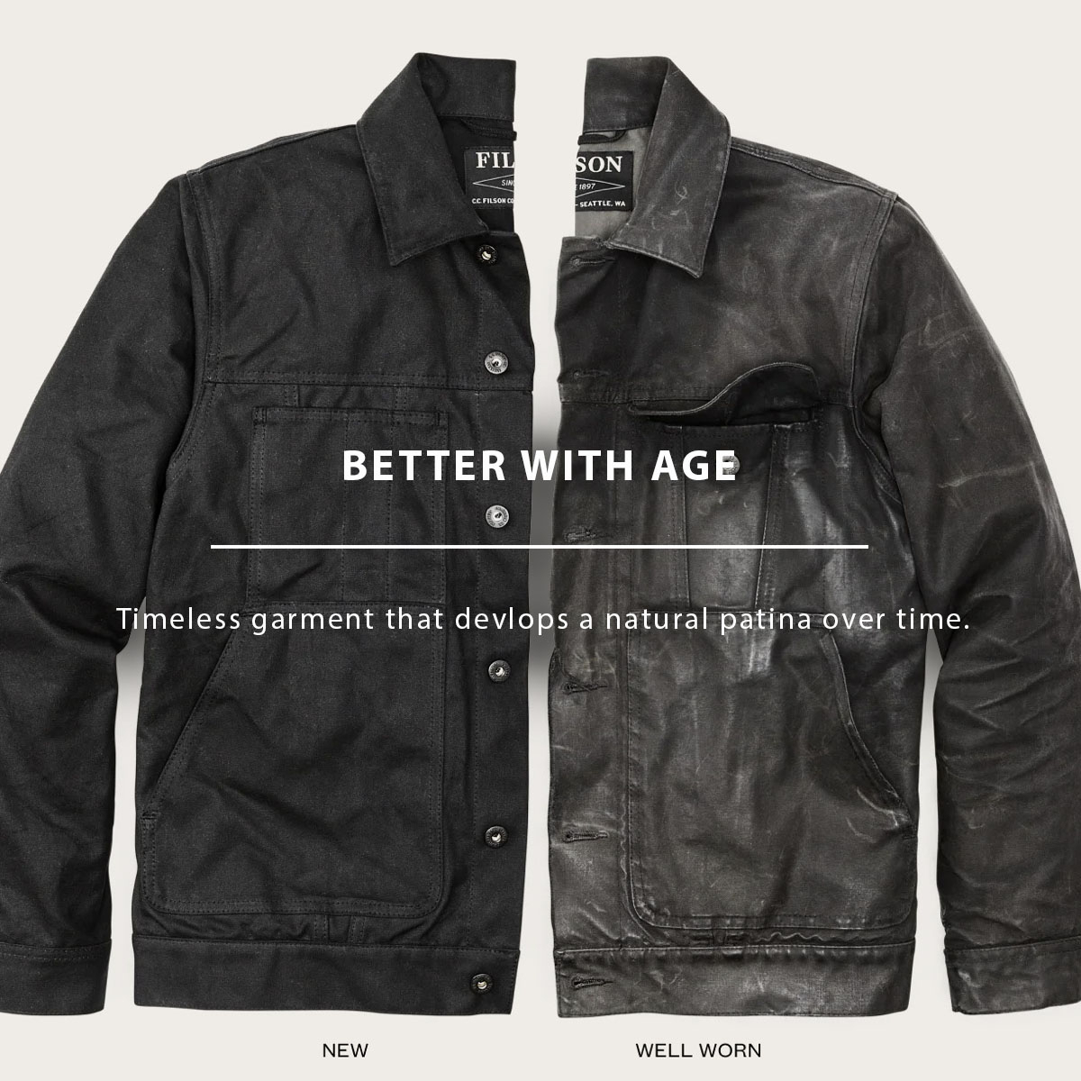 Tin cloth discount jacket
