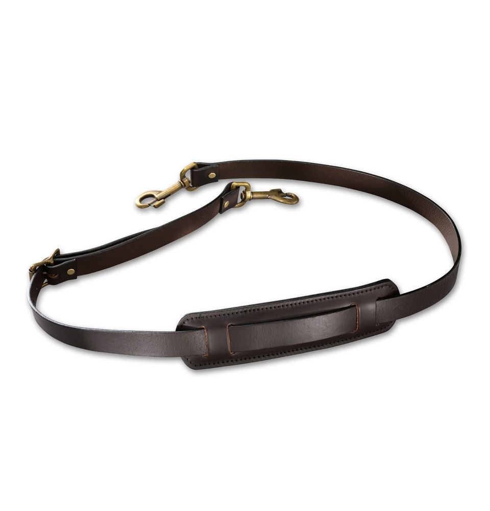 Filson Strap Brown | Adjustable, removable Bridle Leather shoulder for ...