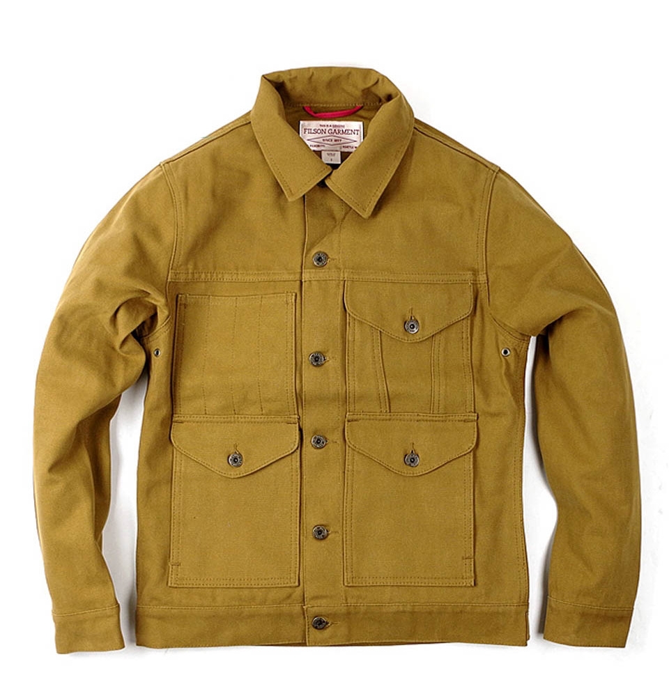 Filson Short Cruiser Warm Tan, a jacket with classic, rugged style ...
