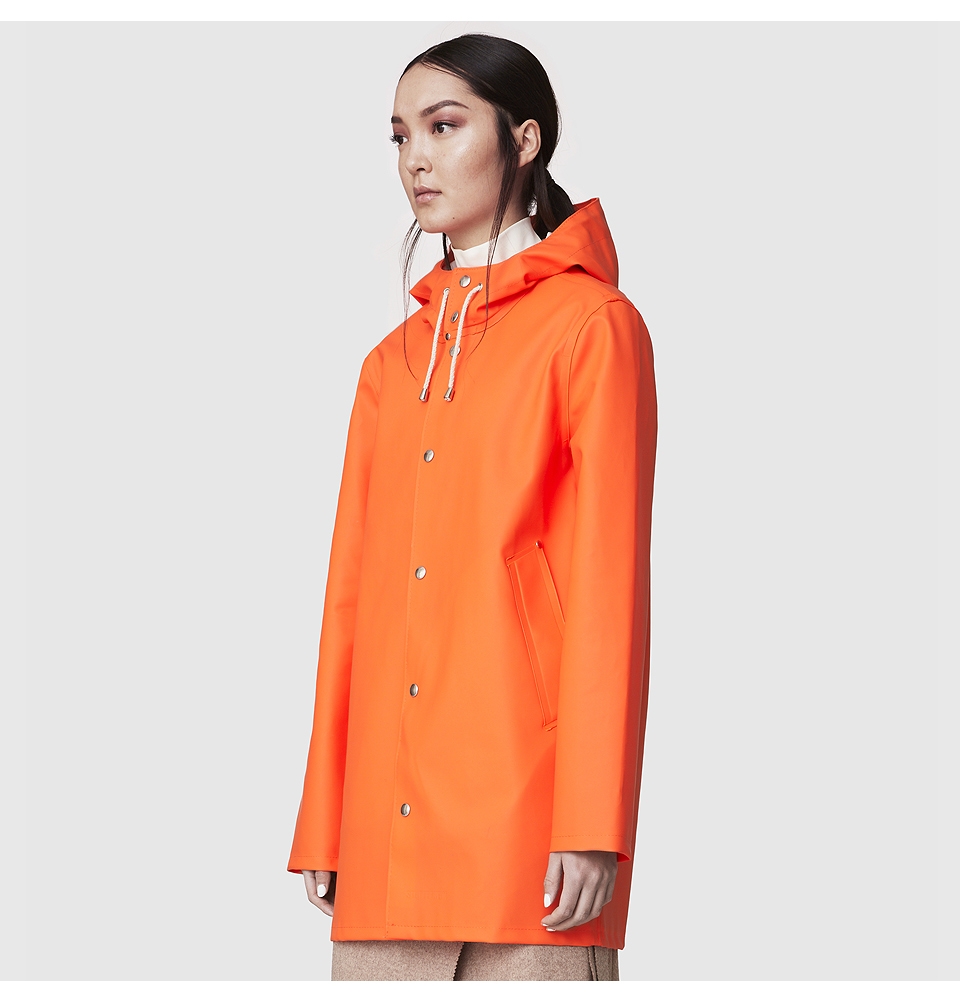 Stutterheim Stockholm Raincoat Burnt Orange | Authorized Stutterheim ...