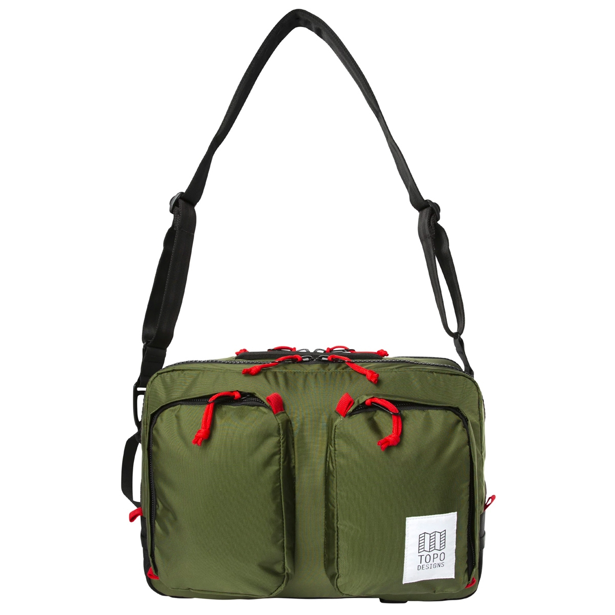 Topo Designs Global Briefcase Olive