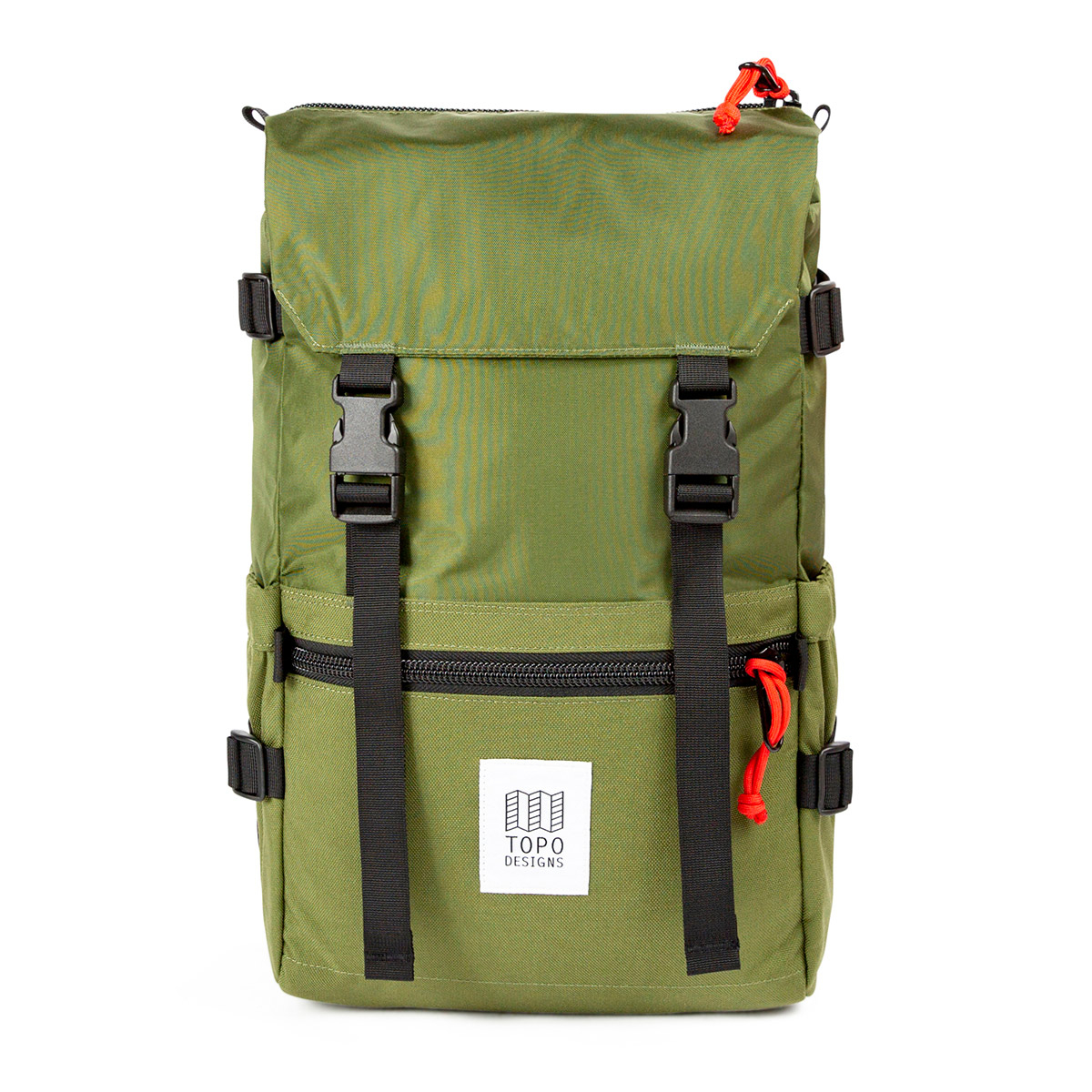 Topo Designs Rover Pack Classic Olive, backpack with timeless styling ...