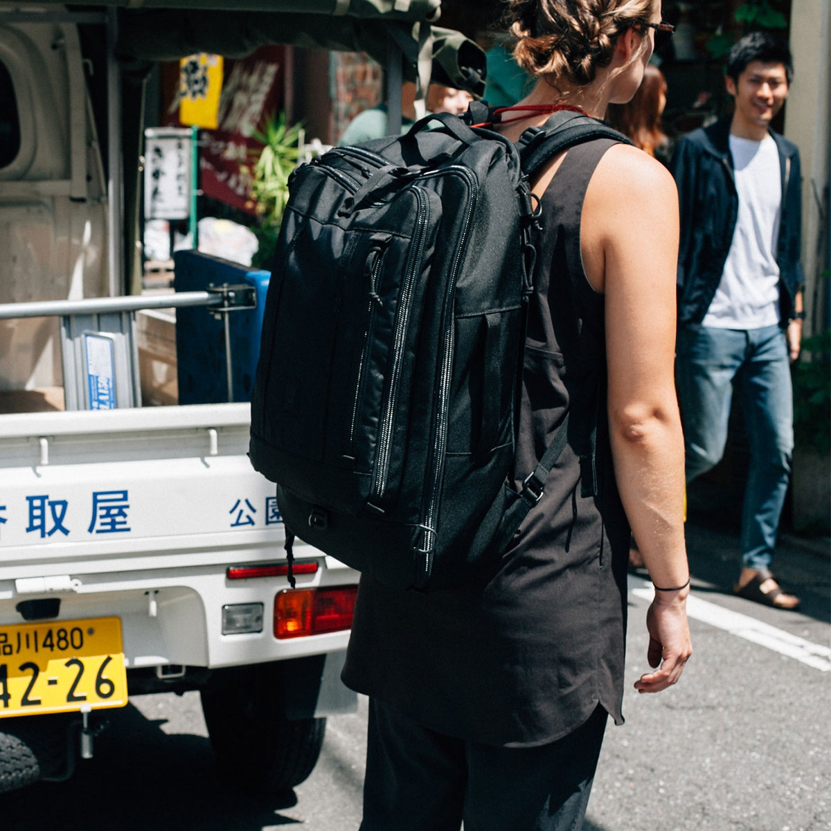 Topo Designs Global Travel Bag 40L Black the most versatile