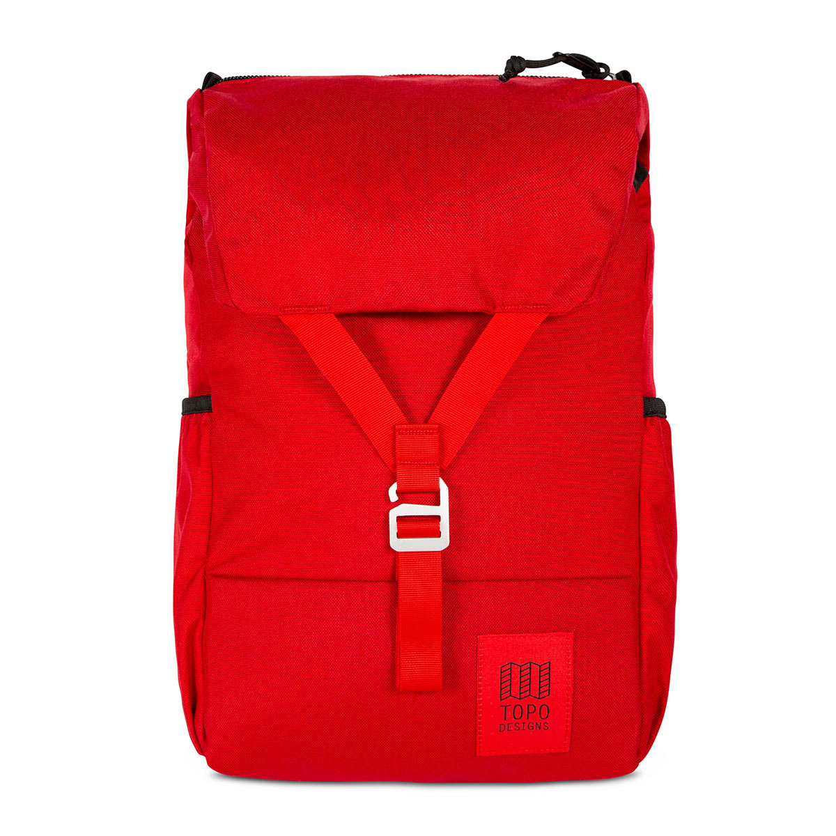 Topo Designs Y-pack Red, grab-and-go wherever you like.