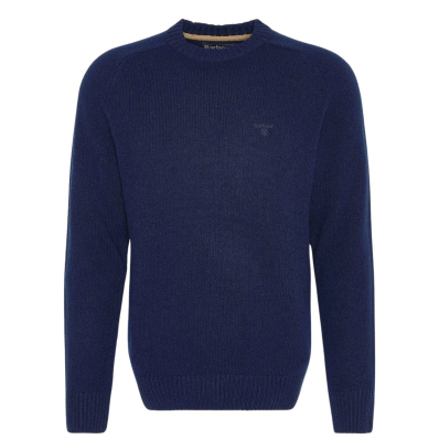 Barbour Grangetown Merino Crew Neck Sweater Navy
