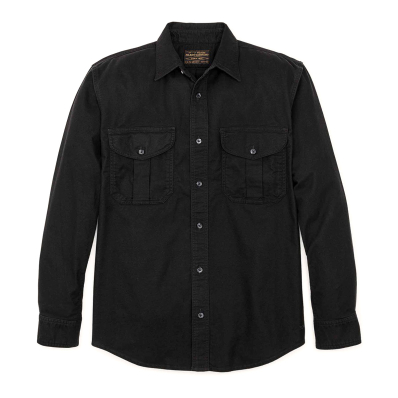 Filson Alaskan Guide Shirt Black front