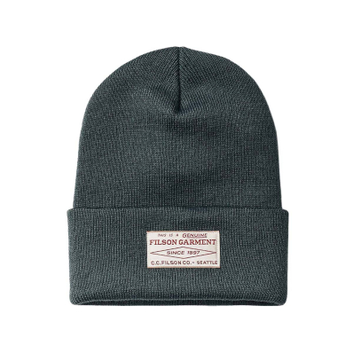 Filson Watch Cap Beanie Balsam Green front