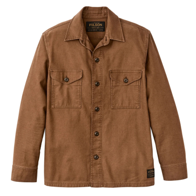 Filson Clarkston Jac-Shirt Labrador Brown front