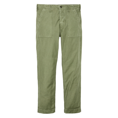 Filson Field Supply Pants Washed Fatigue Green front