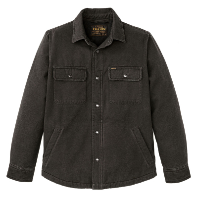 Filson Fleece Lined Jac-Shirt Peat front