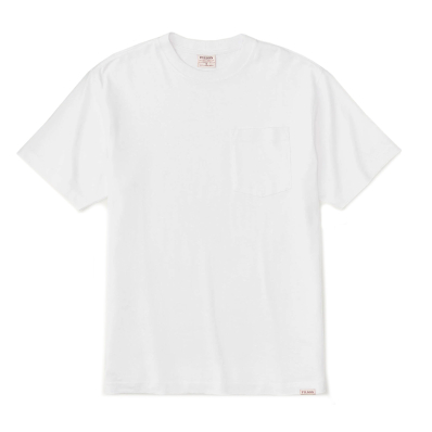 Filson Frontier Pocket T-Shirt Bright White front