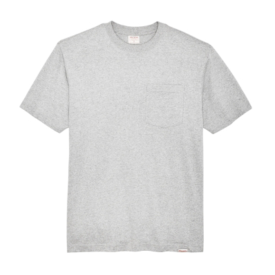 Filson Frontier Pocket T-Shirt Heather Gray front