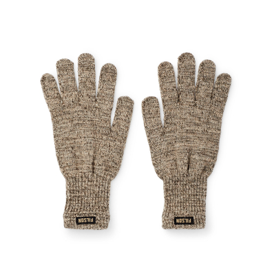 Filson Full Finger Knit Gloves Root Heather