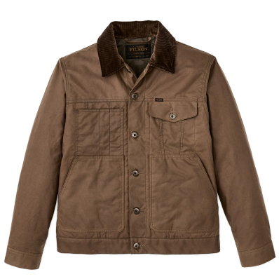 Filson Insulated Short Cruiser Dark Brown front