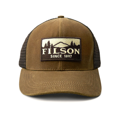 Filson Logger Mesh Cap 1130237-Dark Tan