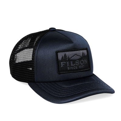 Filson Mesh Harvester Cap Navy/Scenic front