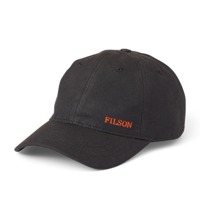 Filson Oil Tin Low-Profile Cap 20172158 Black left