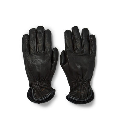 Filson Original Lined Goatskin Gloves 11062022-Black