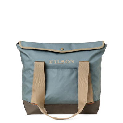 Filson Scout Tote Bag Slate/Canteen/Covert front