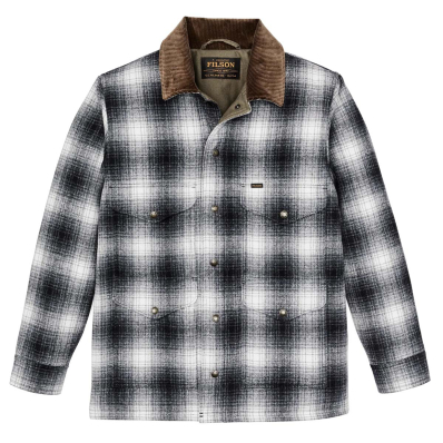 Filson Spokane Insulated Cruiser Jacket Charcoal Ombre front