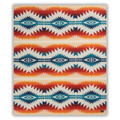 Pendleton Jacquard Napped Blanket Robe Sunset Pass